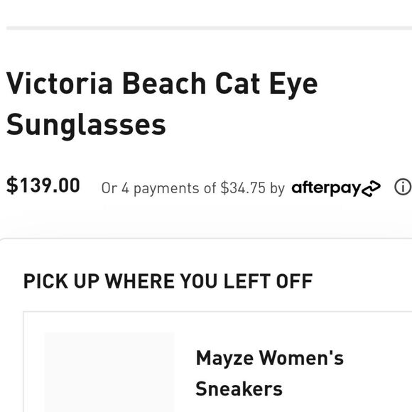 Puma Beach Cat Eye Sunglasses main image 10